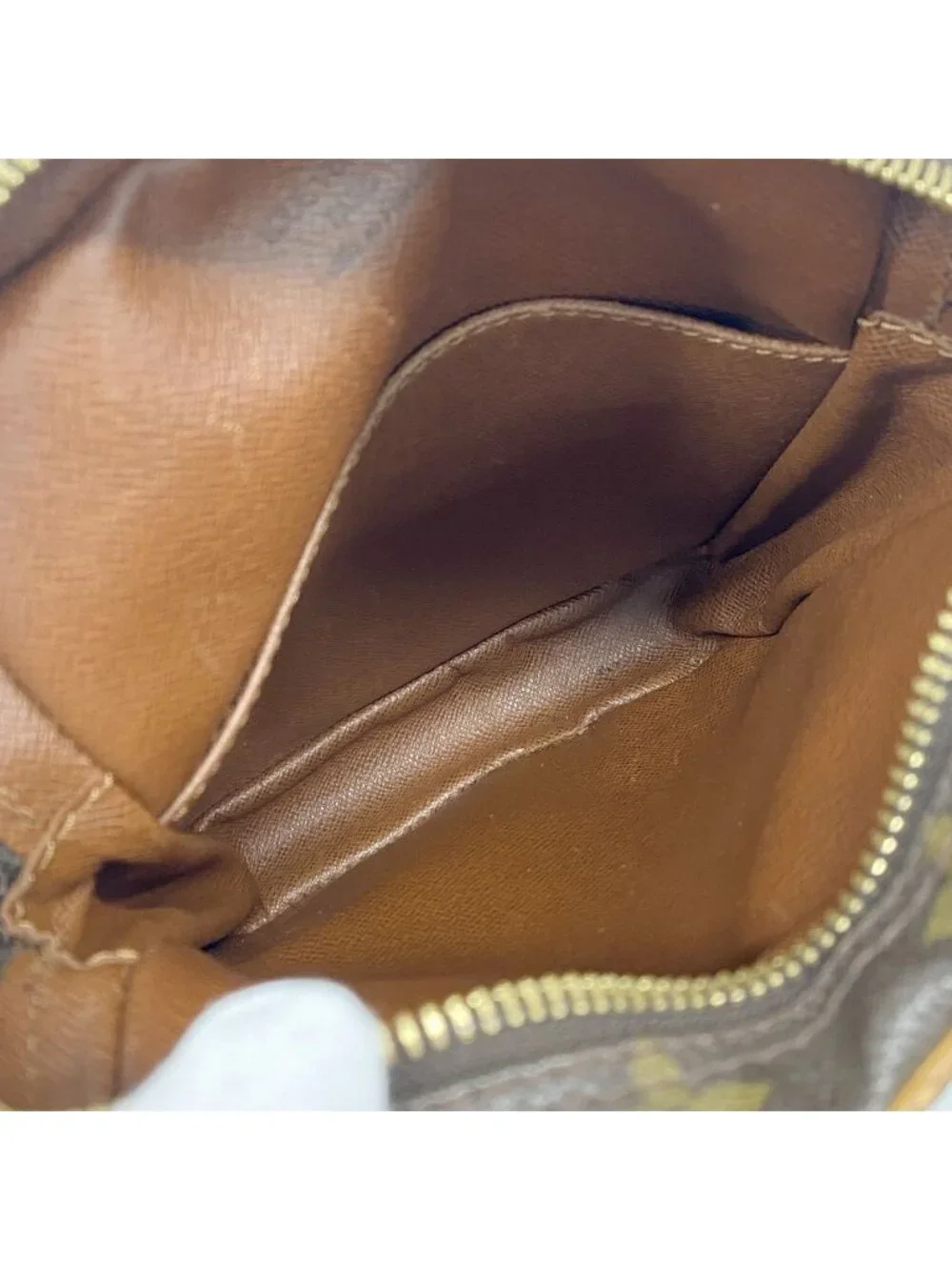 Louis Vuitton Shoulder Bag Monogram Danube Brown